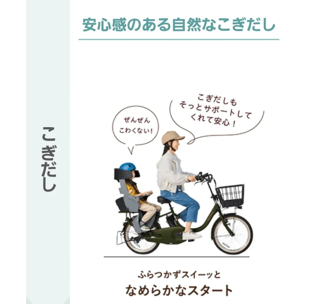 スマートパワーアシスト（こぎだし）