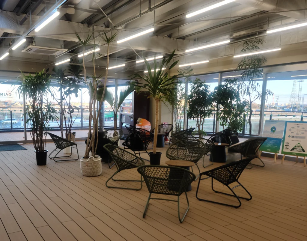 休憩スペース（2階）